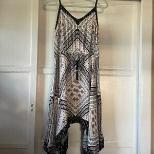 American Rag Summer Dress Women's Size XL Asymmetrical Vacation Resort